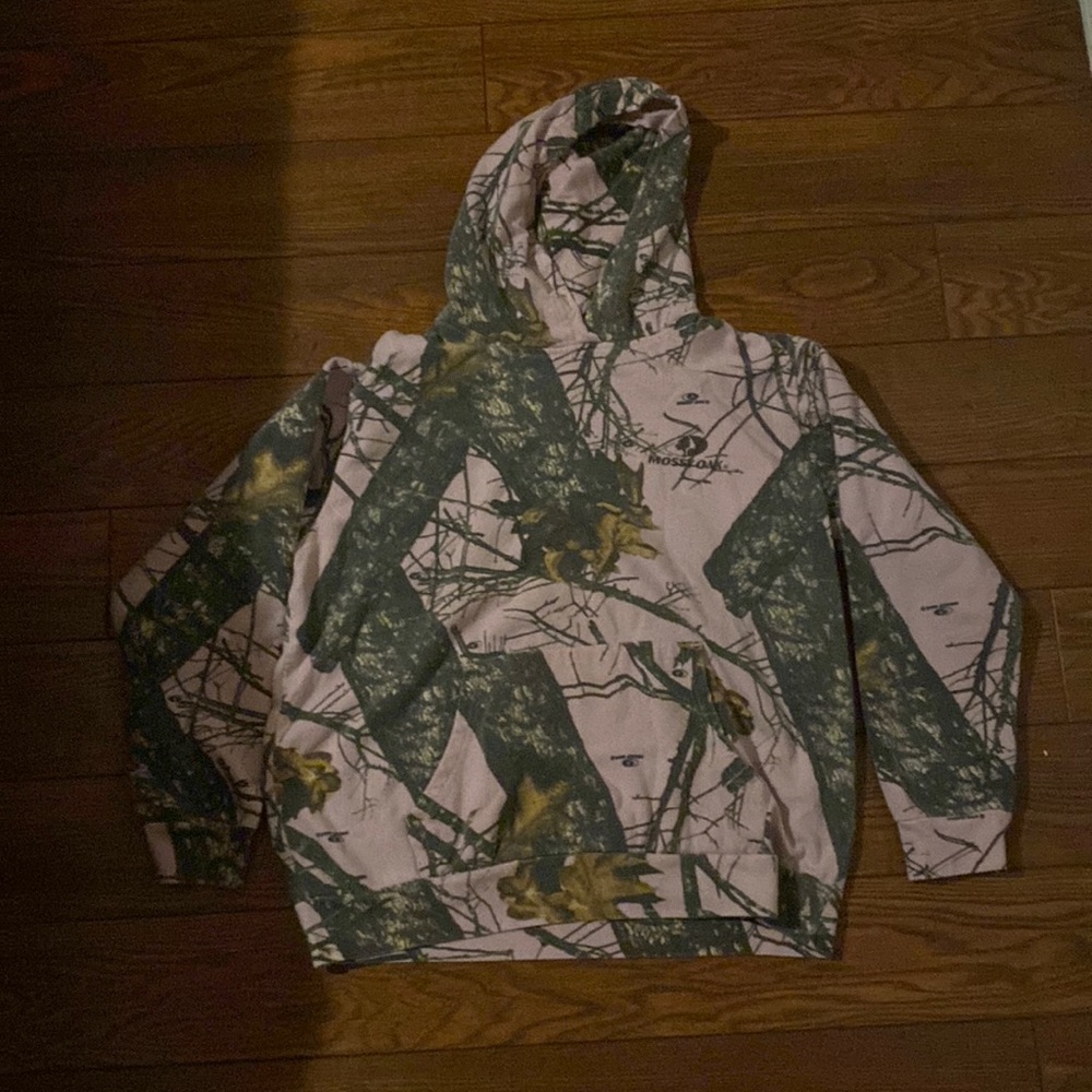 Pink forest hoodie